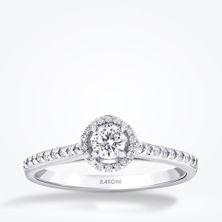 0.43 Karat Pırlanta Tektaş Yüzük - Baroni Diamond