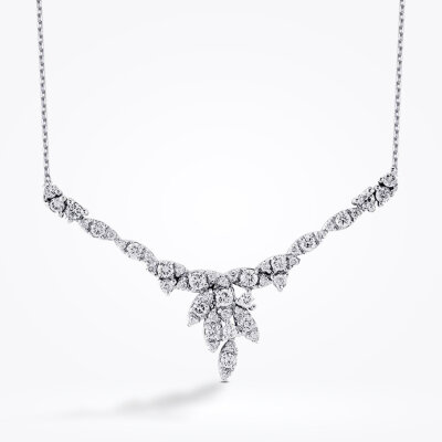 0.44 Karat Pırlanta Trend Kolye - 1