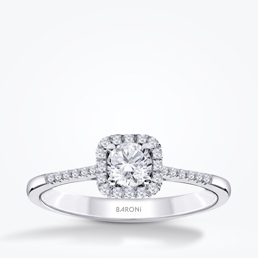 0.45 Karat Pırlanta Tektaş Yüzük - Baroni Diamond