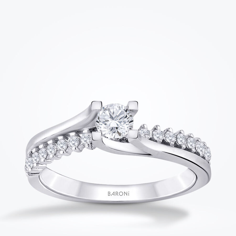 0.45 Karat Pırlanta Tektaş Yüzük - Baroni Diamond
