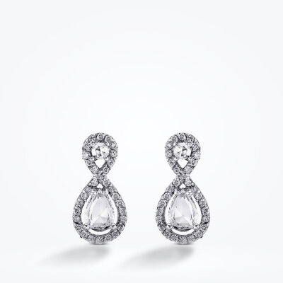 0.46 Karat Elmas Pırlanta Küpe - Baroni Diamond (1)