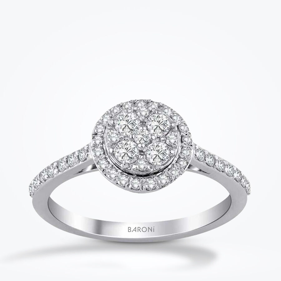 0.46 Karat Pırlanta Trend Yüzük - Baroni Diamond
