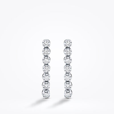 0.47 Karat Pırlanta Trend Küpe - Baroni Diamond (1)