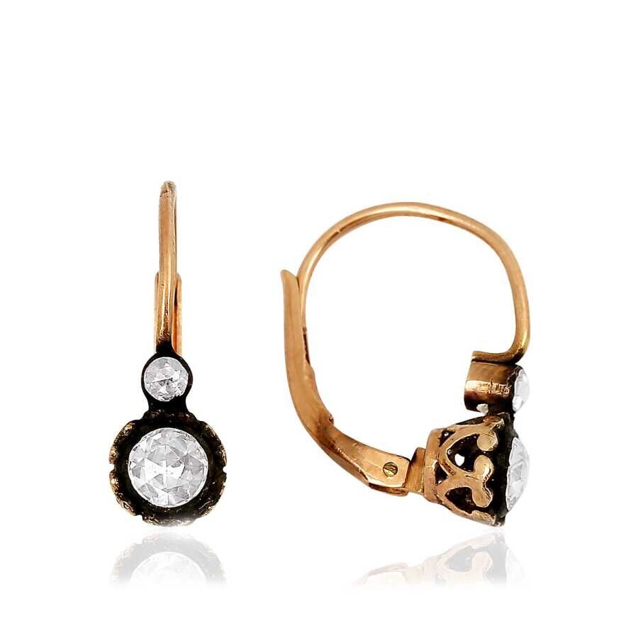 0.50 Karat Elmas Küpe