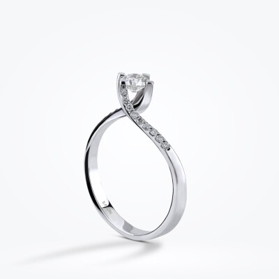 0.50 Karat Pırlanta Tektaş Yüzük - Baroni Diamond (1)