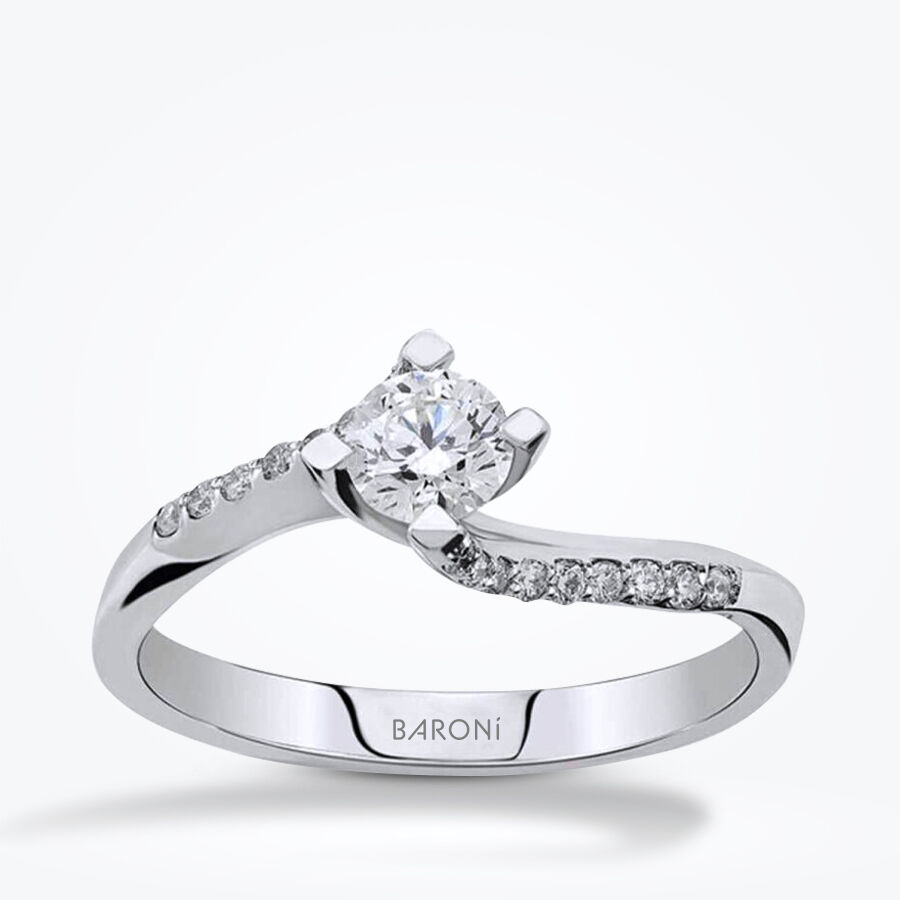 0.50 Karat Pırlanta Tektaş Yüzük - Baroni Diamond