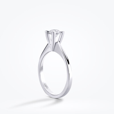 0.50 Karat Pırlanta Tektaş Yüzük - Baroni Diamond (1)