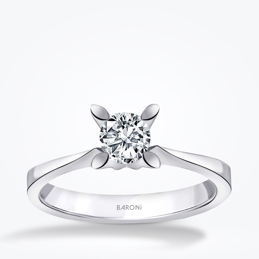 0.50 Karat Pırlanta Tektaş Yüzük - Baroni Diamond
