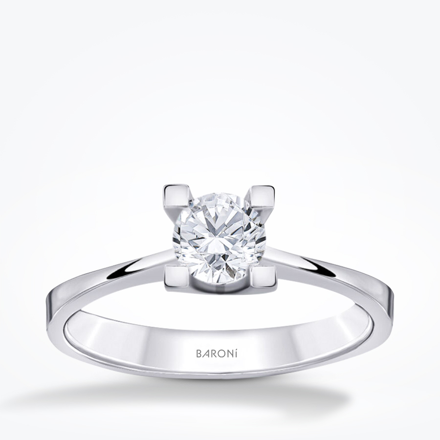0.50 karat Pırlanta Tektaş Yüzük - Baroni Diamond
