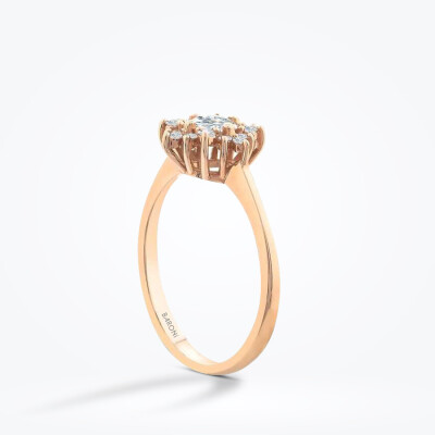 0.50 Karat Pırlanta Tektaş Yüzük - Baroni Diamond (1)