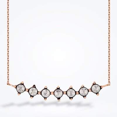 0.51 Karat Elmas Kolye - 1