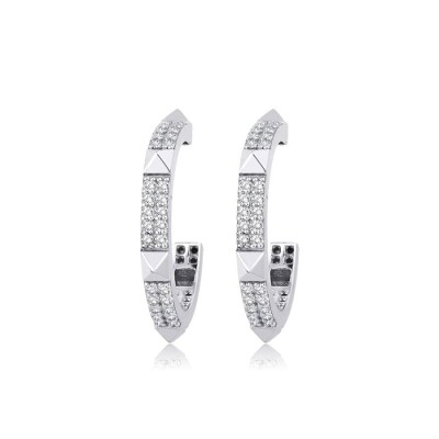 0.51 Karat Pırlanta Trend Küpe - Baroni Diamond (1)