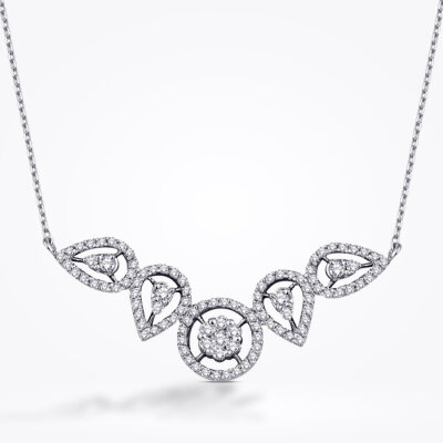 0.52 Karat Pırlanta Trend Kolye - 1