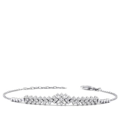 0.53 Karat Pırlanta Baget Bileklik - Baroni Diamond