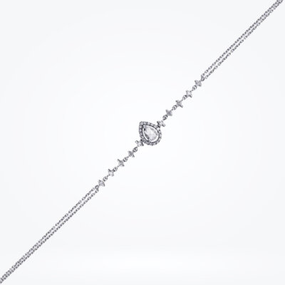 0.54 Karat Pırlanta Damla Elmas Bileklik - Baroni Diamond (1)