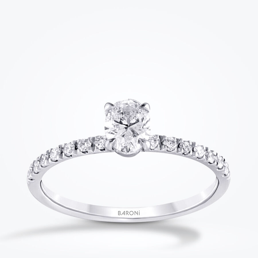 0.55 Karat Pırlanta Tektaş Yüzük - Baroni Diamond