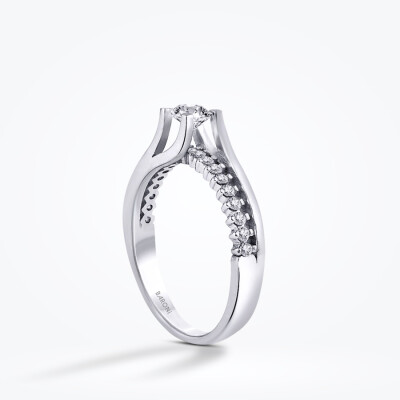 0.55 Karat Pırlanta Tektaş Yüzük - Baroni Diamond (1)