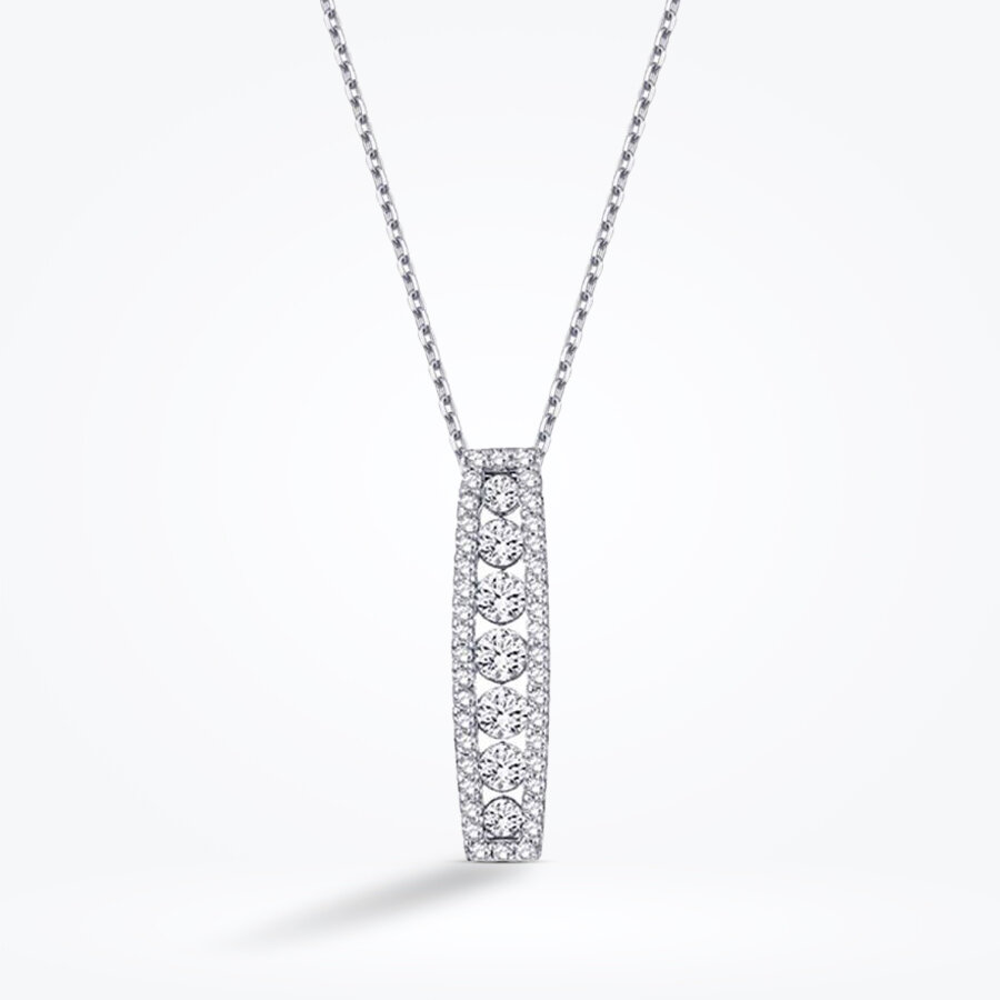 0.56 Karat Pırlanta Aurora Kolye - Baroni Diamond