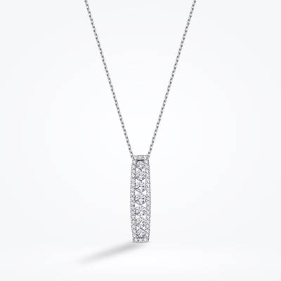 0.56 Karat Pırlanta Aurora Kolye - 2