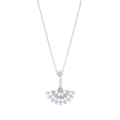0.57 Karat Pırlanta Baget Kolye - Baroni Diamond (1)