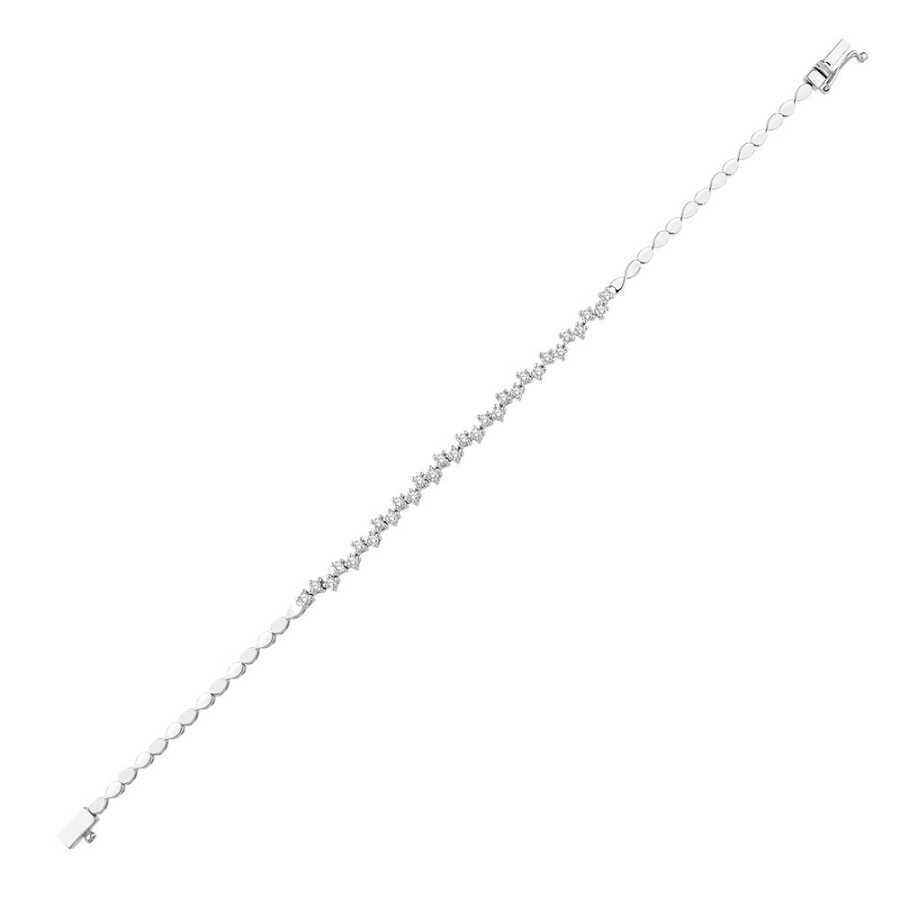 0.57 Karat Pırlanta Su Yolu Bileklik - Baroni Diamond