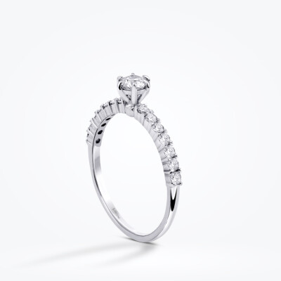 0.57 Karat Pırlanta Tektaş Yüzük - Baroni Diamond (1)