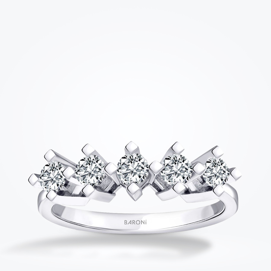 0.60 Karat Pırlanta Beştaş Yüzük - Baroni Diamond