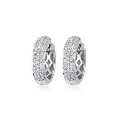 0.60 Karat Pırlanta Halka Küpe - Baroni Diamond (1)