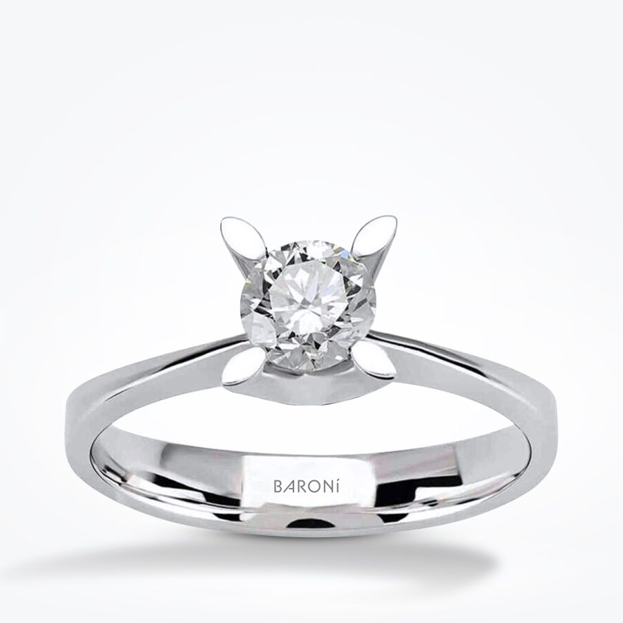 0.60 Karat Pırlanta Tektaş Yüzük - Baroni Diamond