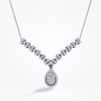 0.60 Karat Pırlanta Trend Kolye - 1