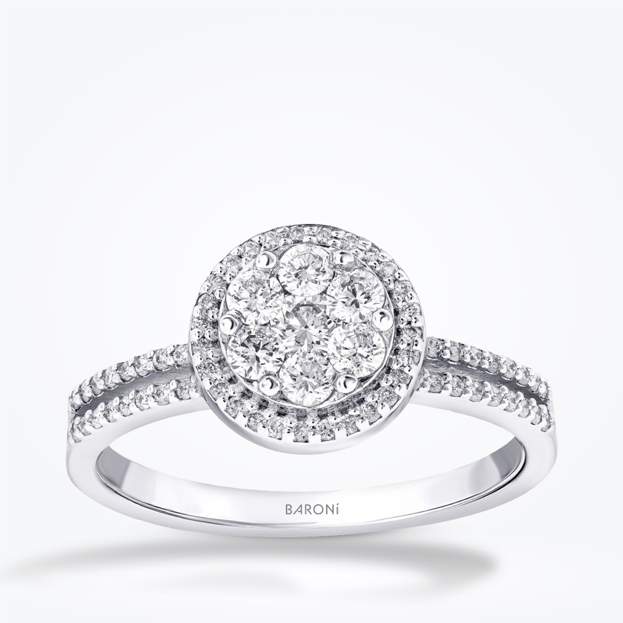 0.60 Karat Pırlanta Trend Yüzük - Baroni Diamond