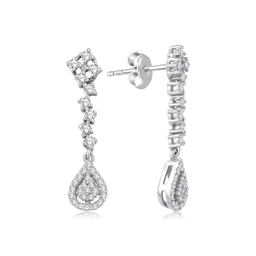 0.61 Karat Pırlanta Küpe - Baroni Diamond