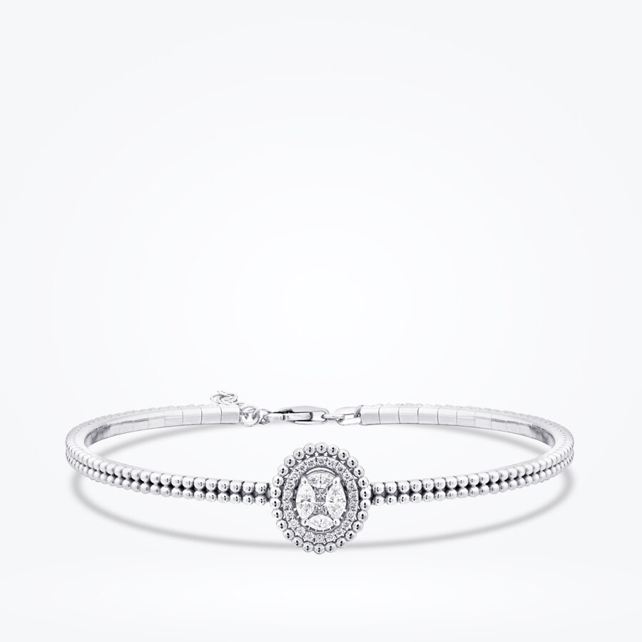 0.61 Karat Pırlanta Markiz Kelepçe - Baroni Diamond