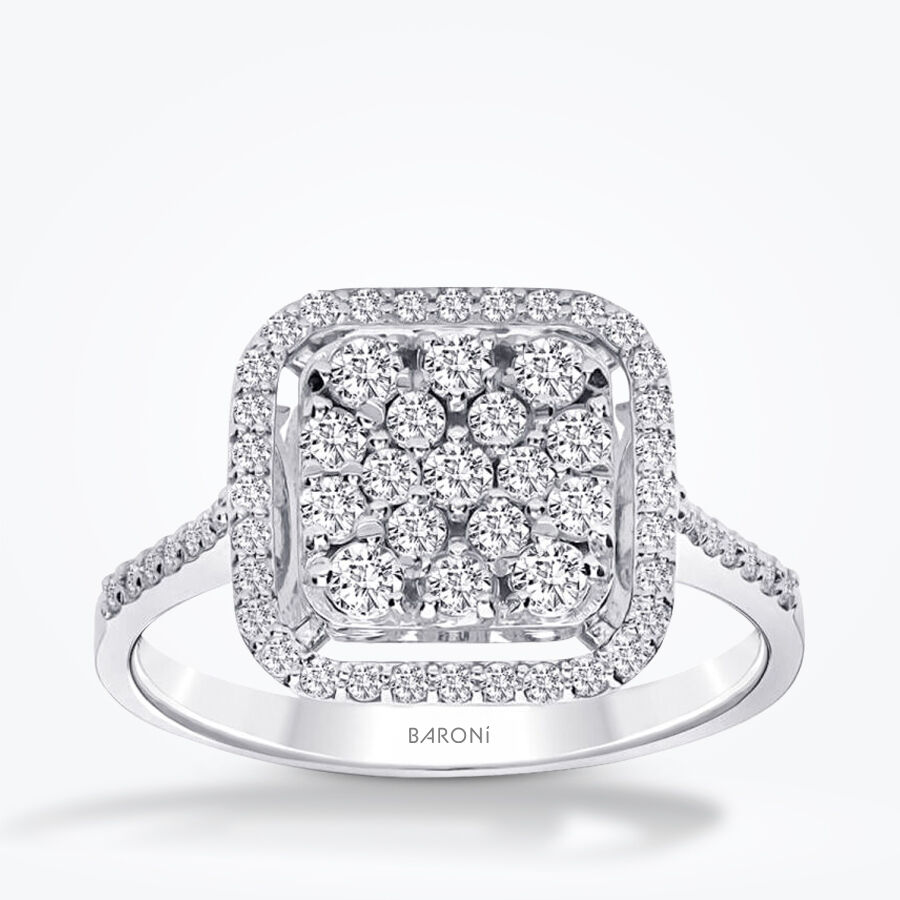 0.61 Karat Pırlanta Trend Yüzük - Baroni Diamond