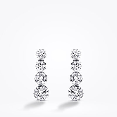 0.63 Karat Pırlanta Trend Küpe - Baroni Diamond (1)