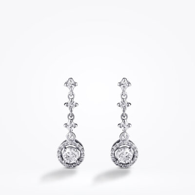 0.63 Karat Pırlanta Trend Küpe - Baroni Diamond (1)