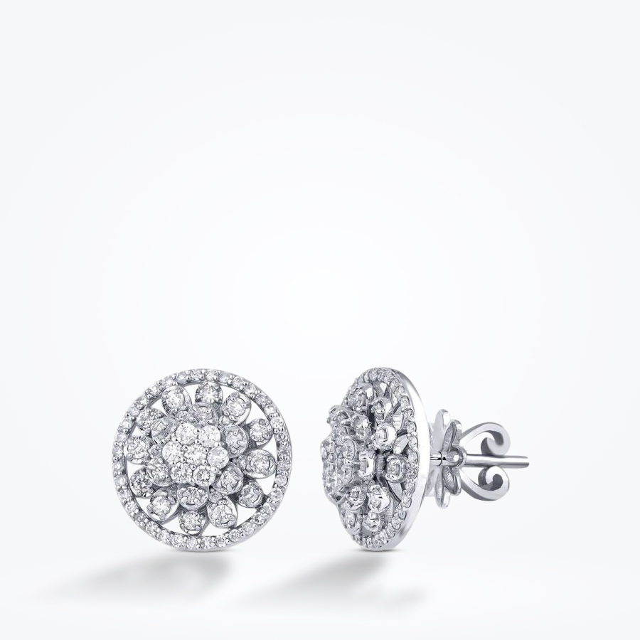 0.65 Karat Pırlanta Trend Küpe - Baroni Diamond