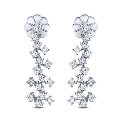 0.65 Karat Pırlanta Trend Küpe - Baroni Diamond (1)