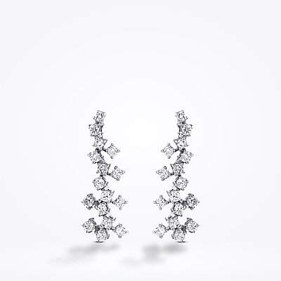 0.65 Karat Pırlanta Trend Küpe - Baroni Diamond (1)