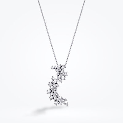 0.66 Karat Pırlanta Trend Kolye - Baroni Diamond (1)