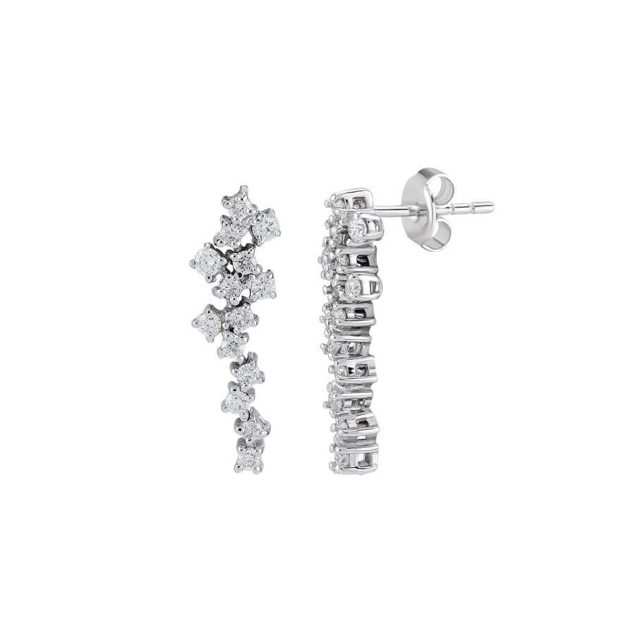 0.67 Karat Pırlanta Sallantılı Küpe - Baroni Diamond