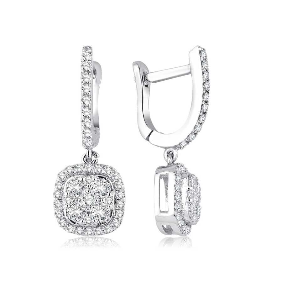 0.68 Karat Pırlanta Trend Küpe - Baroni Diamond