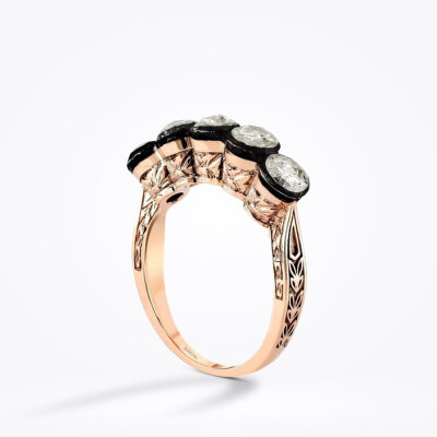 0.70 Karat Elmas Beştaş Yüzük - Baroni Diamond (1)