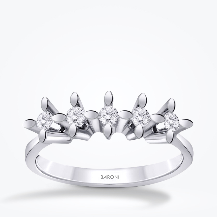 0.70 Karat Pırlanta Beştaş Yüzük - Baroni Diamond
