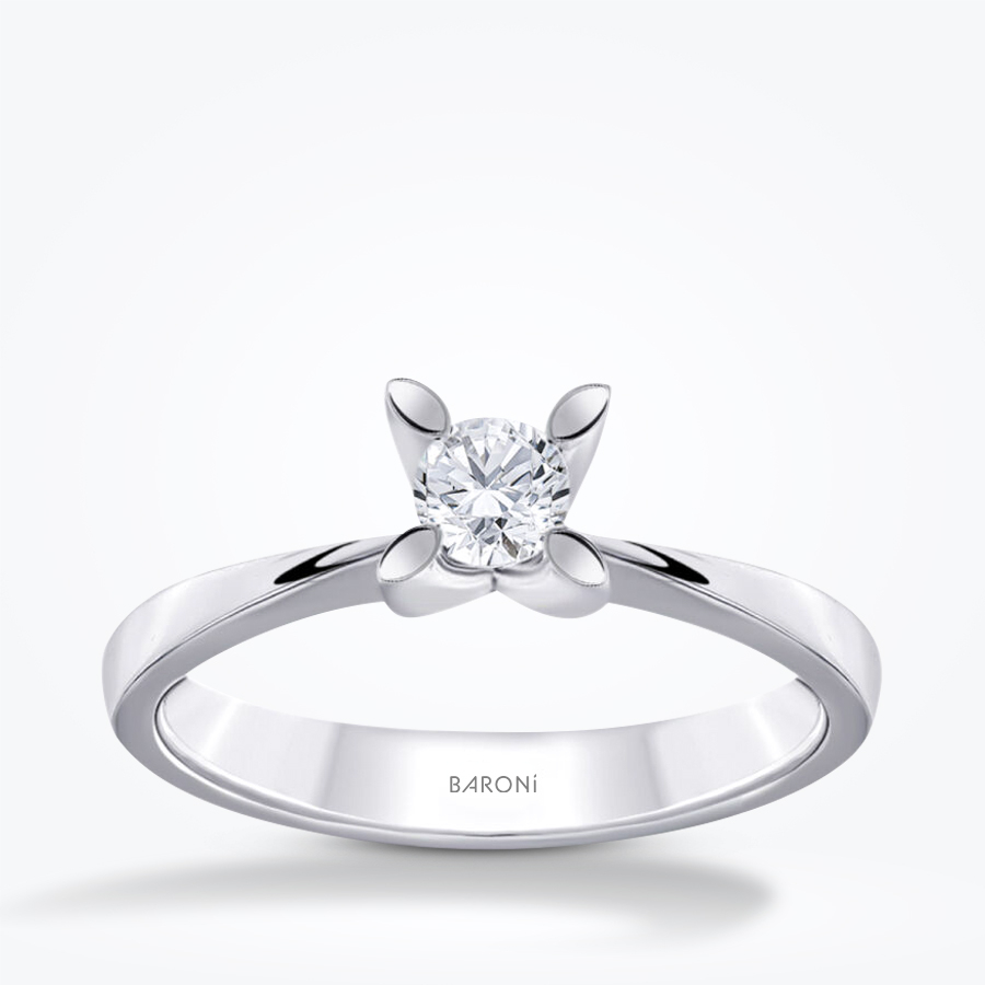 0.70 Karat Pırlanta Tektaş Yüzük - Baroni Diamond