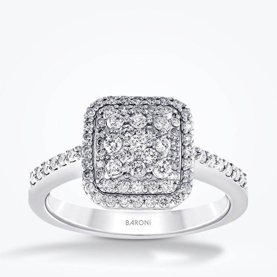 0.70 Karat Pırlanta Trend Yüzük - Baroni Diamond