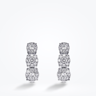 0.74 Karat Pırlanta Trend Küpe - Baroni Diamond (1)