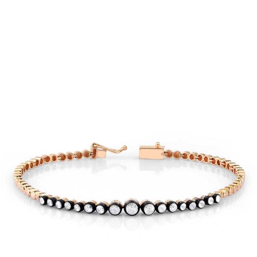 0.79 Karat Elmas Bileklik
