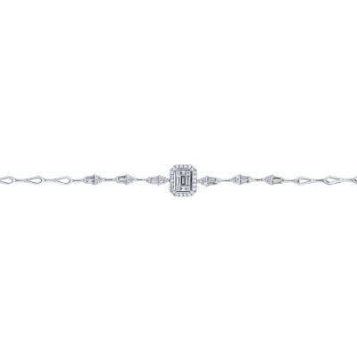 0.79 Karat Pırlanta Baget Bileklik - Baroni Diamond (1)