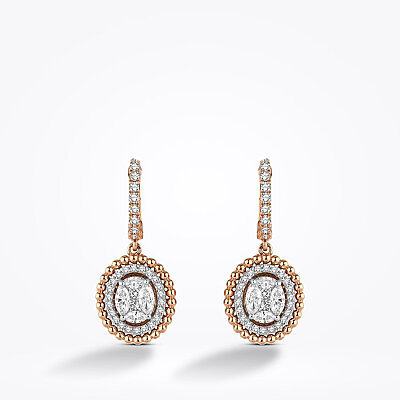 0.79 Karat Pırlanta Trend Küpe - Baroni Diamond (1)